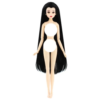 30CM Chinese Nude doll with 3D Eyes Straight hair Head Accessories Suitable by yourself DIY Change Toy For Girls Doll Toys Z821
30CM Chinese Nude doll with 3D Eyes Straight hair Head Accessories Suitable by yourself DIY Change Toy For Girls Doll Toys Z821