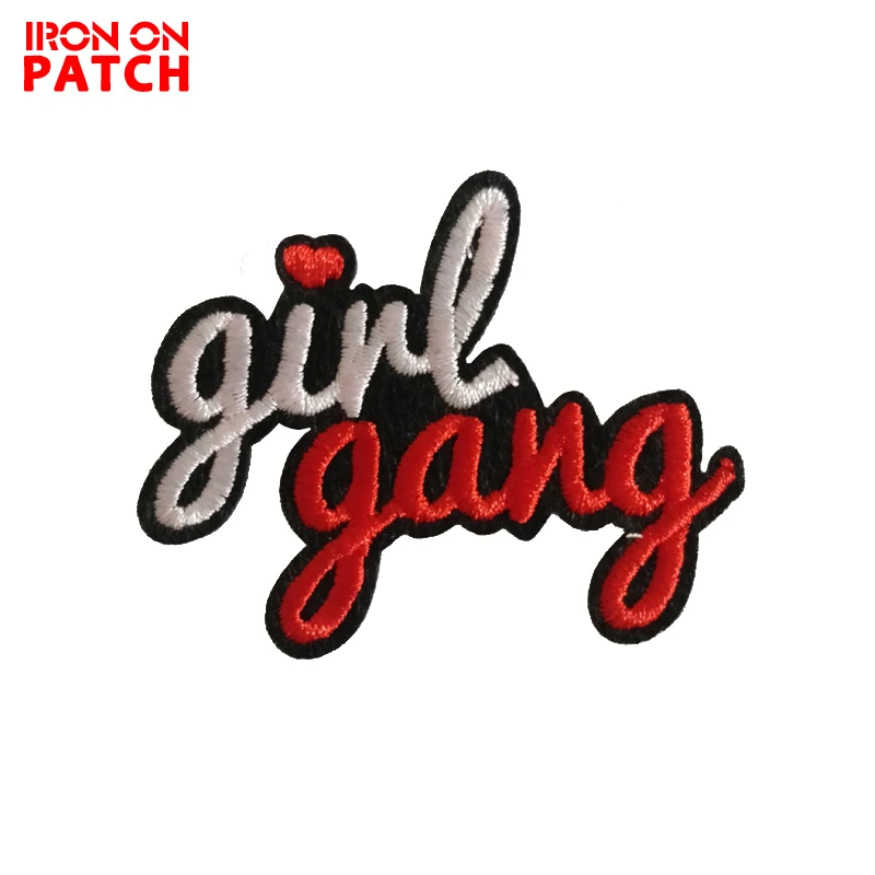 Embroidered Applique Sewing Patch Girl Gang Badge Patch Clothes Stickers Garment Apparel Accessories
Embroidered Applique Sewing Patch Girl Gang Badge Patch Clothes Stickers Garment Apparel Accessories