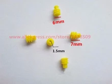 200 Pcs Car Connector Waterproof Ring Seal Plug Waterproof Plug Full Core 6mm Silicone Sheath Seal Head For 6180-2181 6187-2171
200 Pcs Car Connector Waterproof Ring Seal Plug Waterproof Plug Full Core 6mm Silicone Sheath Seal Head For 6180-2181 6187-2171