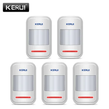 KERUI 5pcs/Lot Wireless PIR Motion Sensor Detector For Touch Keypad Panel GSM PSTN Home Security Burglar Voice Alarm System
KERUI 5pcs/Lot Wireless PIR Motion Sensor Detector For Touch Keypad Panel GSM PSTN Home Security Burglar Voice Alarm System