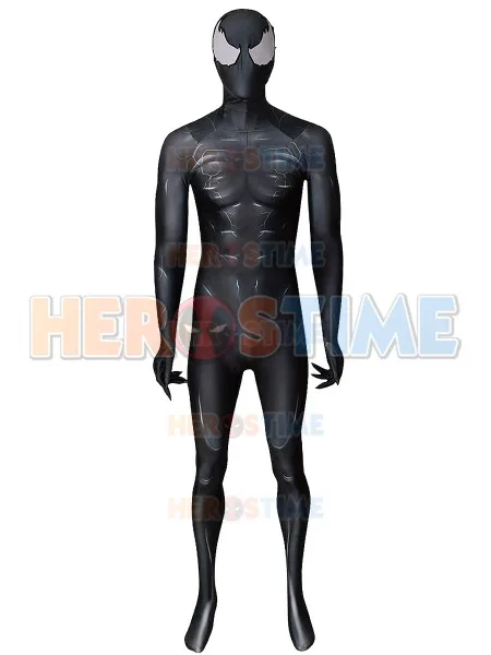 Фото High Quality 2018 Venom Movie Version 3D Print Supervillain symbiote Spiderman Cosplay Costume Lycra Spidey Bodysuit  | Костюмы из фильмов и ТВ (32975258664)