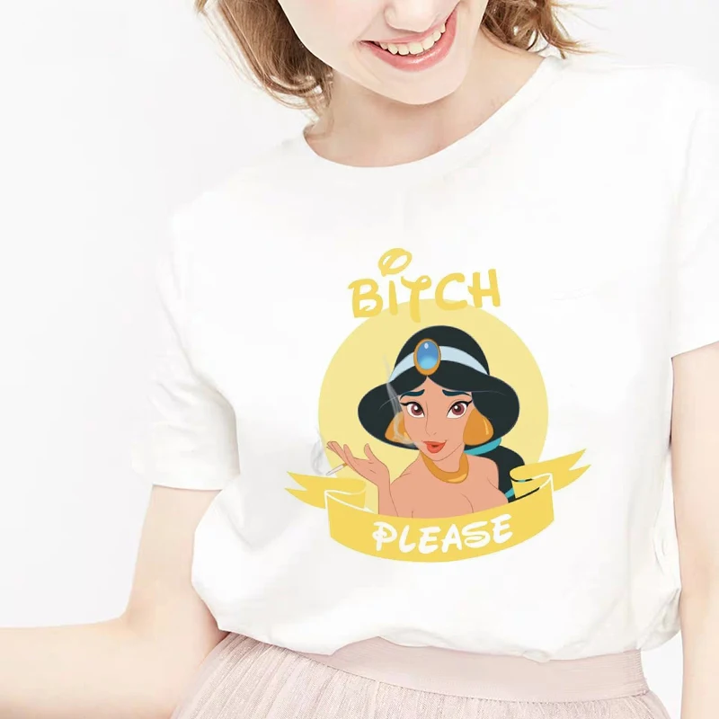 Cartoon Princess Please Harajuku T Shirt Aesthetic Women White Summer Streetwear Kawaii Tops Graphic Tees Dropshipping
Cartoon Princess Please Harajuku T Shirt Aesthetic Women White Summer Streetwear Kawaii Tops Graphic Tees Dropshipping