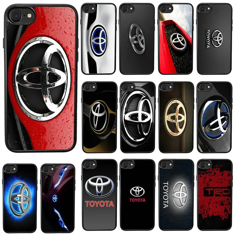 Patterned Cases for iPhone 7 8 Mobile Phone Cases Black Back Cover Soft TPU PC Shell Toyota Trc Racing Car Logo
Patterned Cases for iPhone 7 8 Mobile Phone Cases Black Back Cover Soft TPU PC Shell Toyota Trc Racing Car Logo