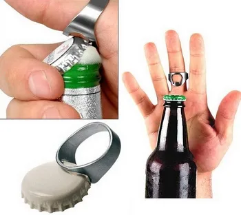 Stainless Steel Beer bottle opener Wine Finger Ring Opener for Beer Bar Tool Wholesale 1000 pcs/ lot
Stainless Steel Beer bottle opener Wine Finger Ring Opener for Beer Bar Tool Wholesale 1000 pcs/ lot