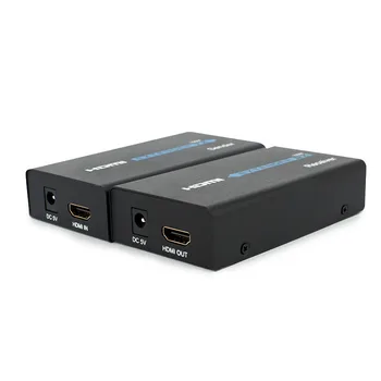 hdmi extender HDMI to RJ45, network cable extender, transmitter 100M to extend the distance
hdmi extender HDMI to RJ45, network cable extender, transmitter 100M to extend the distance