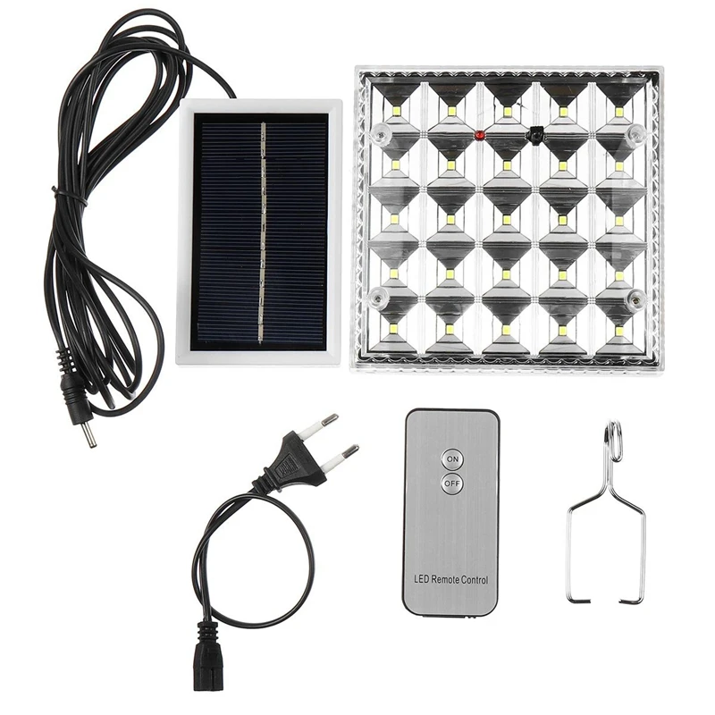 25 Led Solar Power Tent Bulb Light Outdoor Camping Yard Remote Control Lamp - Eu Plug
25 Led Solar Power Tent Bulb Light Outdoor Camping Yard Remote Control Lamp - Eu Plug