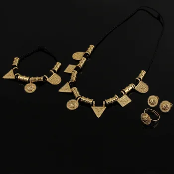 Wholesale Eritrea Habesha Ethiopian set Jewelry Necklace Bracelet Earring Ring 14 k Solid Gold FINISH Africa Wedding
Wholesale Eritrea Habesha Ethiopian set Jewelry Necklace Bracelet Earring Ring 14 k Solid Gold FINISH Africa Wedding