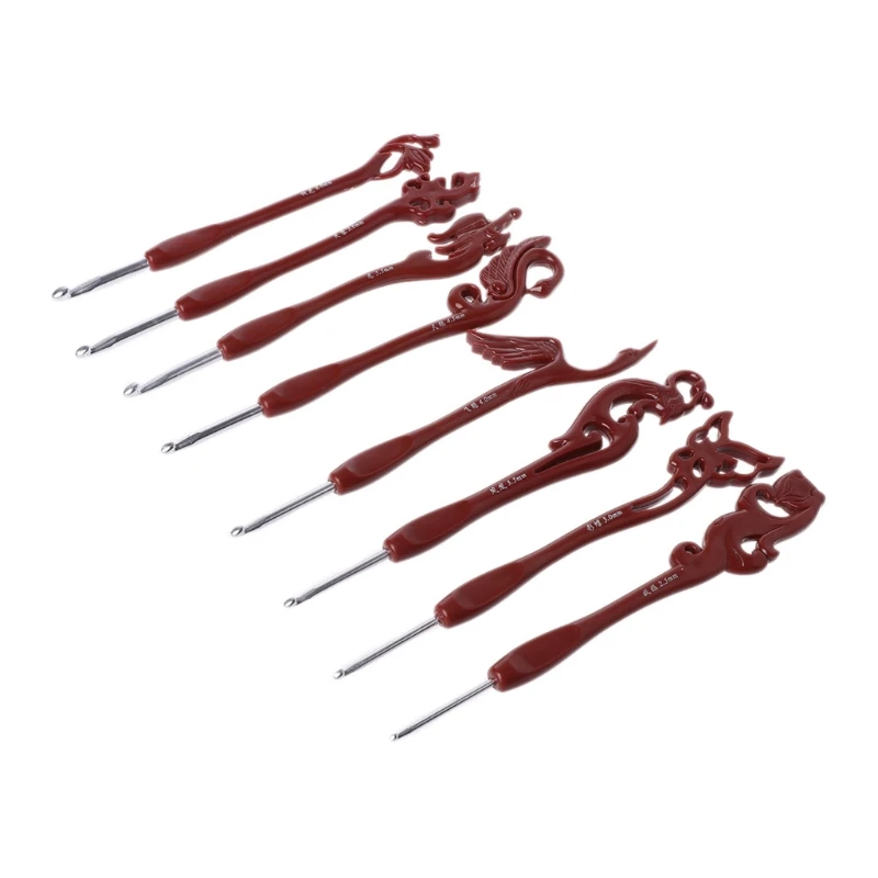 8 Sizes Aluminium Circular Crochet Knitting Sweater Needles Craft Set Bird New 
8 Sizes Aluminium Circular Crochet Knitting Sweater Needles Craft Set Bird New