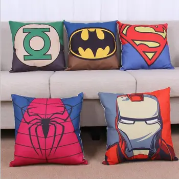 Super Heros pillowcase,Batman/Green Lantern/spider-man/Iron man Cotton Linen Pillow Cover Justice league Pillow Case NB036
Super Heros pillowcase,Batman/Green Lantern/spider-man/Iron man Cotton Linen Pillow Cover Justice league Pillow Case NB036