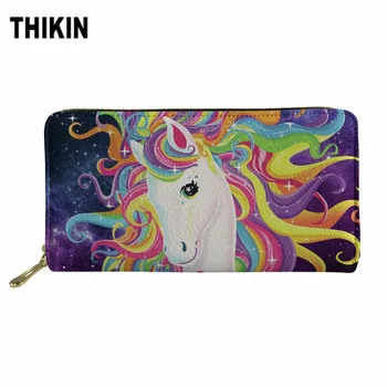 THIKIN Cute Cartoon Unicorn Women Long Clutch Wallet Large Capacity Wallets Female Purse Lady Purses Phone Pocket Card Holder
THIKIN Cute Cartoon Unicorn Women Long Clutch Wallet Large Capacity Wallets Female Purse Lady Purses Phone Pocket Card Holder