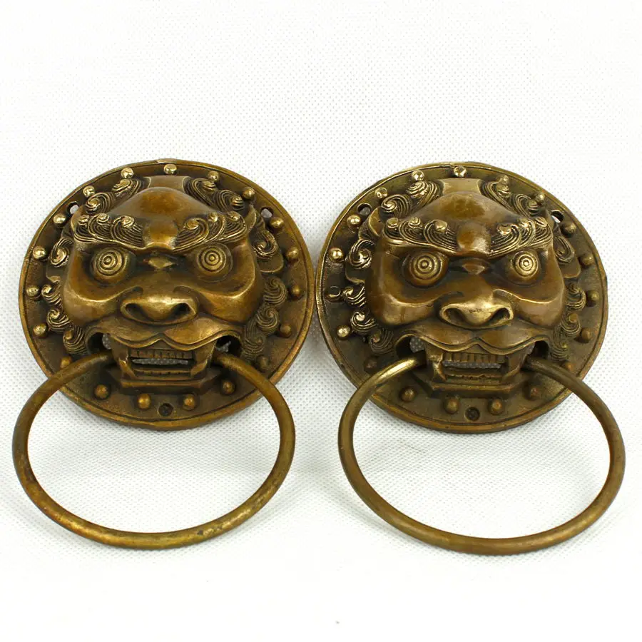 Lin chinese style copper knocker copper handle shoutou the door big door handle lion head knocker
Lin chinese style copper knocker copper handle shoutou the door big door handle lion head knocker