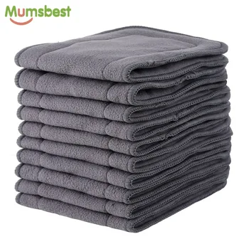 10 pcs Bamboo Charcoal Inserts For Baby Cloth Diaper Reusable Washable Inserts Liners For Real Pocket Cloth Nappy
10 pcs Bamboo Charcoal Inserts For Baby Cloth Diaper Reusable Washable Inserts Liners For Real Pocket Cloth Nappy