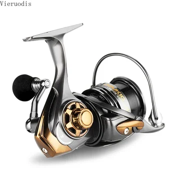 Fishing Reel High Speed 7.1:1 Spinning Wheels 2000 3000 5000 Metal Fish Wheel 5+1BB Accessories Left/Right Hand Lure Rod Parts
Fishing Reel High Speed 7.1:1 Spinning Wheels 2000 3000 5000 Metal Fish Wheel 5+1BB Accessories Left/Right Hand Lure Rod Parts
