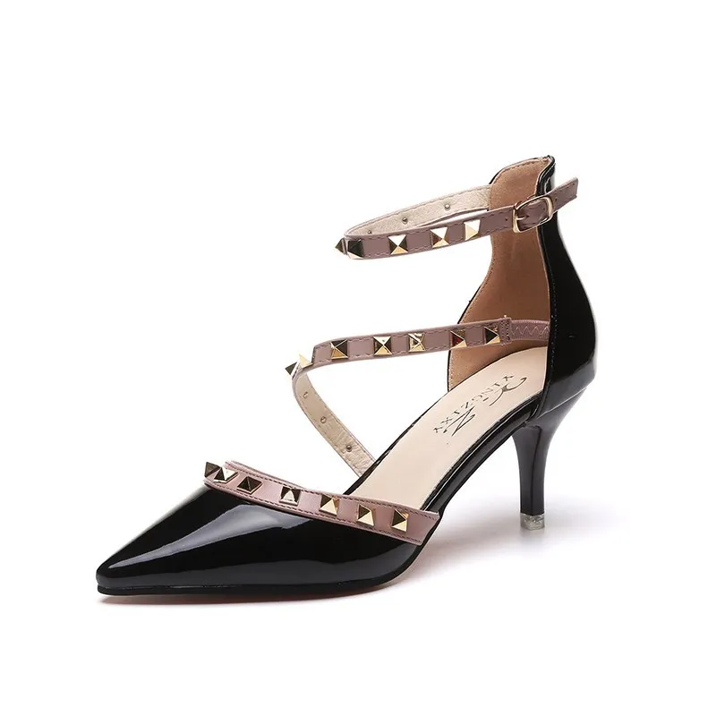 Women shoes 2019 new women Pumps rivet high heels stiletto pointed shoes sexy model catwalk shoes DGX004
Women shoes 2019 new women Pumps rivet high heels stiletto pointed shoes sexy model catwalk shoes DGX004