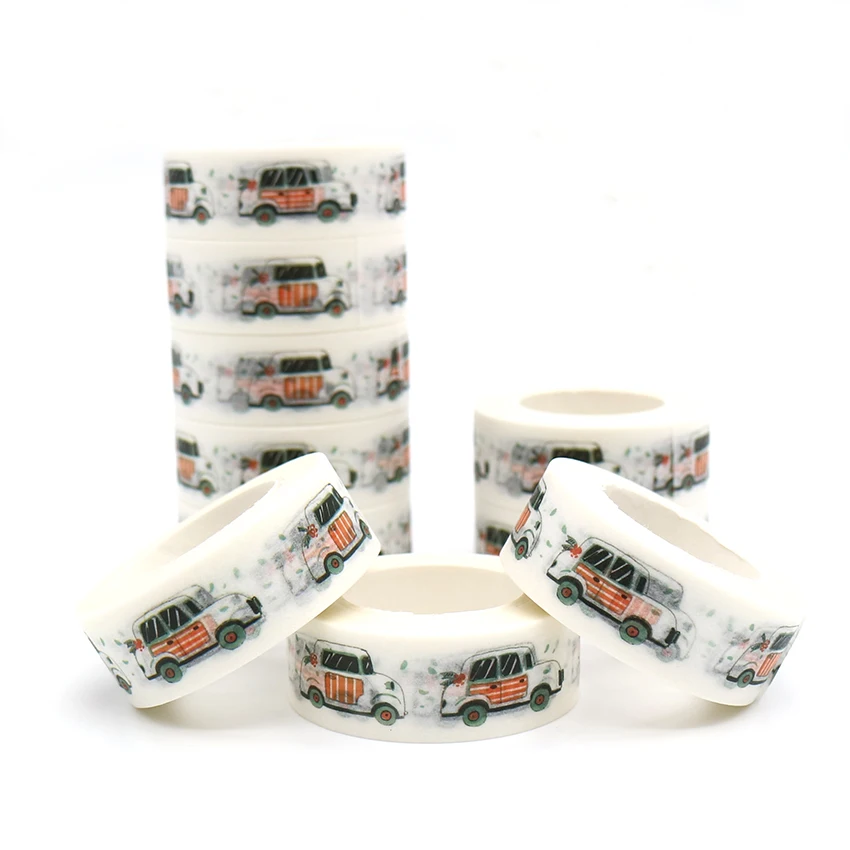 10m*15mm Creative Car Washi Tape Decoration Roll Diy Decorative Sticky Paper Masking Tape Self Adhesive Tape Scrapbook Tape
10m*15mm Creative Car Washi Tape Decoration Roll Diy Decorative Sticky Paper Masking Tape Self Adhesive Tape Scrapbook Tape