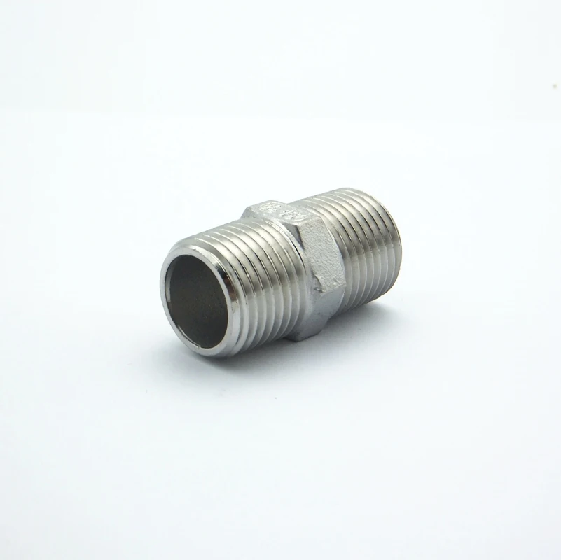 1/2" BSP Male Thread Hex Nipple Union 304 Stainless Steel Threaded Pipe Fitting Connector Coupler For Water Oil Air
1/2" BSP Male Thread Hex Nipple Union 304 Stainless Steel Threaded Pipe Fitting Connector Coupler For Water Oil Air