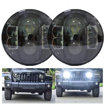 7'' led headlight for jeep wrangler 80w 8000lm 12v sealed beam led projector headlights for land rover defender 90&110
7'' led headlight for jeep wrangler 80w 8000lm 12v sealed beam led projector headlights for land rover defender 90&110