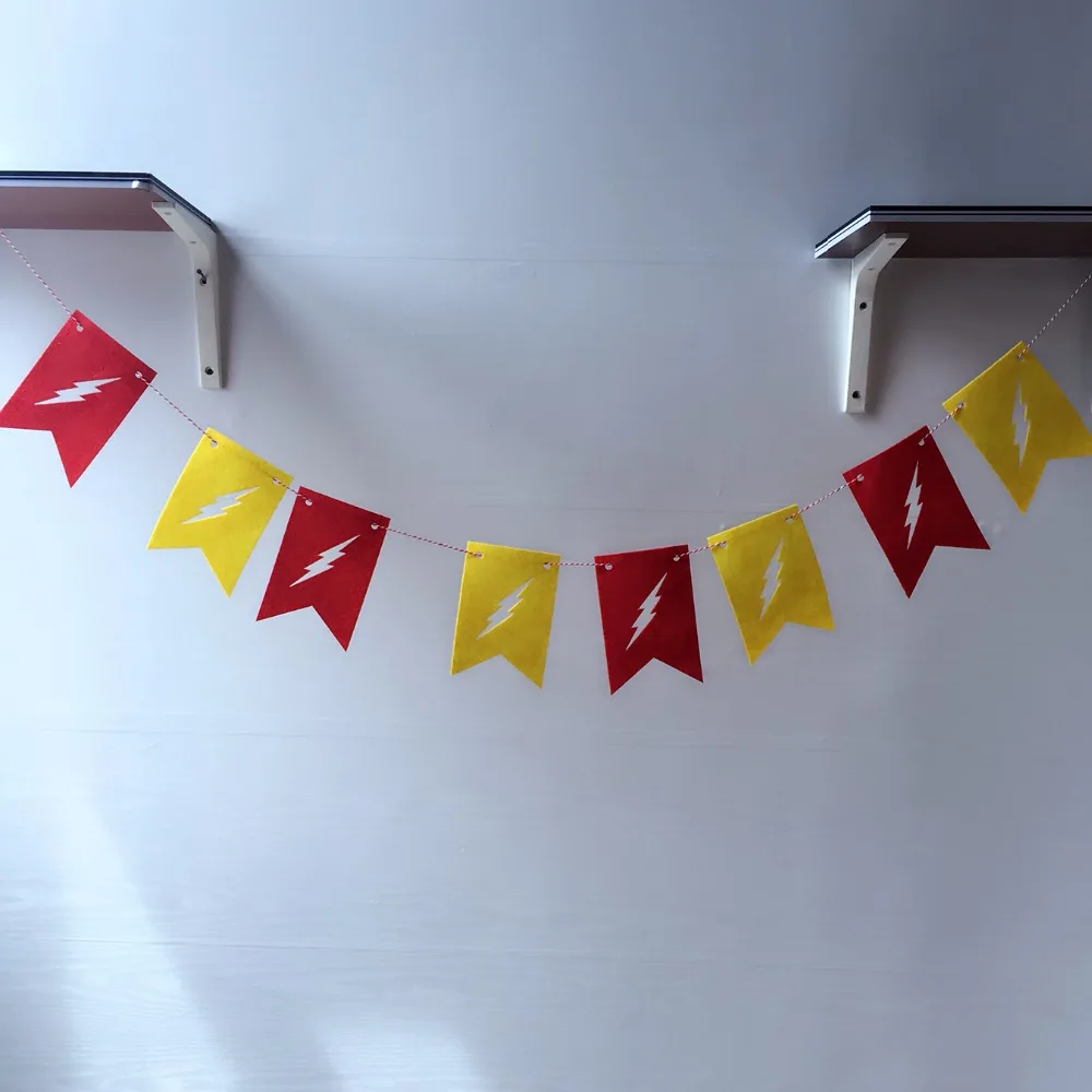 Freeshipping Superhero Flash 3 Meter Felt Banner Flag Happy Birthday Party Decoration Bunting supply fabric
Freeshipping Superhero Flash 3 Meter Felt Banner Flag Happy Birthday Party Decoration Bunting supply fabric