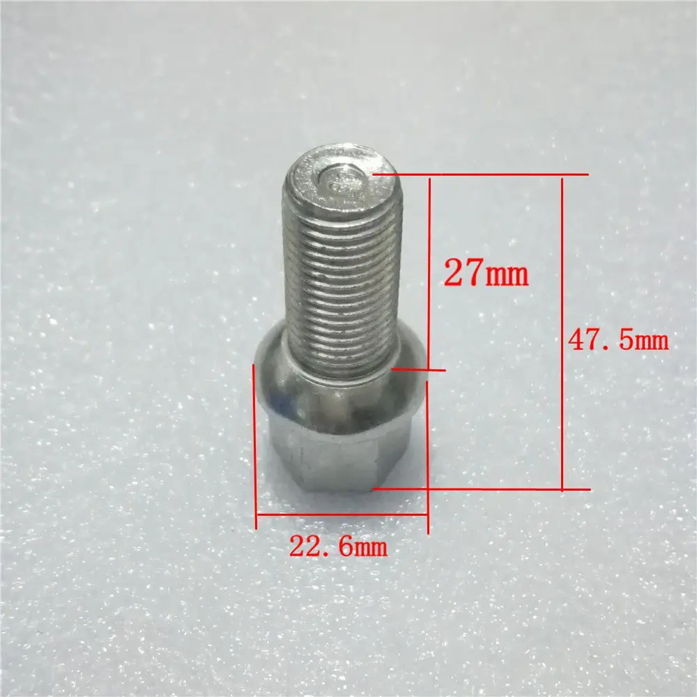 M14*1.5 27MM Car Tire Wheel Bolt Hub Screws For Audi A6 A4 A3 A8 A7 A1 C7 Seat Altea Leon Skoda Octavia Car Accessories
M14*1.5 27MM Car Tire Wheel Bolt Hub Screws For Audi A6 A4 A3 A8 A7 A1 C7 Seat Altea Leon Skoda Octavia Car Accessories
