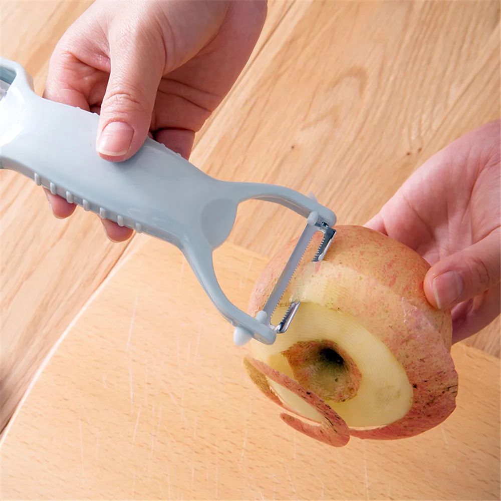 Double Head Peeler Cutter Slicer Grater Stainless Steel Plastic Shallot Knife Onion Garlic Vegetable Chopper Shred Gadget 1PC
Double Head Peeler Cutter Slicer Grater Stainless Steel Plastic Shallot Knife Onion Garlic Vegetable Chopper Shred Gadget 1PC