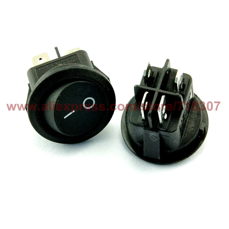 PHISCALE 5pcs rocker switch 4 pin 6A 250V power switch KCD1-224 on - off rocker power switch
PHISCALE 5pcs rocker switch 4 pin 6A 250V power switch KCD1-224 on - off rocker power switch