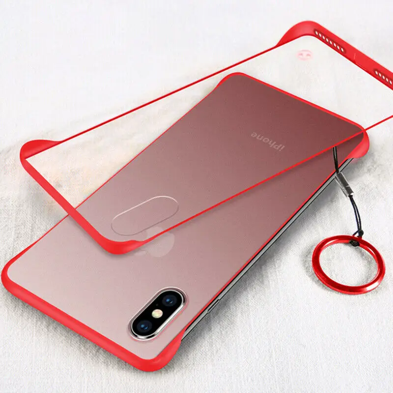 MOESOE Ultra Slim Matte Hard Case For iPhone 10 X XS Max XR 8 7 6 6S Plus Frameless Lanyard hole Transparent Clear Cover Capa
MOESOE Ultra Slim Matte Hard Case For iPhone 10 X XS Max XR 8 7 6 6S Plus Frameless Lanyard hole Transparent Clear Cover Capa