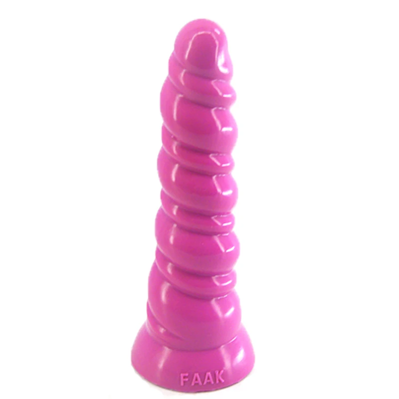 Delicate Spiral Conch Shape Silicone Dildo Vaginal Stimulation Erotic Sex Toy The Overall Look Very Aesthetically Pleasing