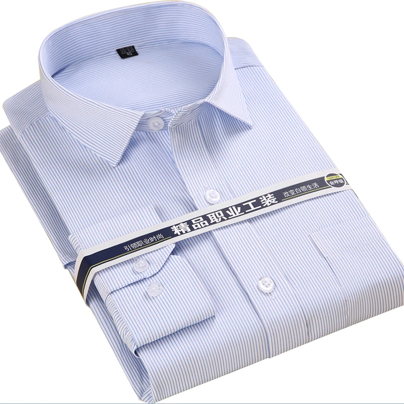 GREVOL New Arrival Men's Long Sleeve Striped \ Plaid Shirt Smart Casual Dress Shirts Male Social Business Turn-down Shirt YSH
GREVOL New Arrival Men's Long Sleeve Striped \ Plaid Shirt Smart Casual Dress Shirts Male Social Business Turn-down Shirt YSH