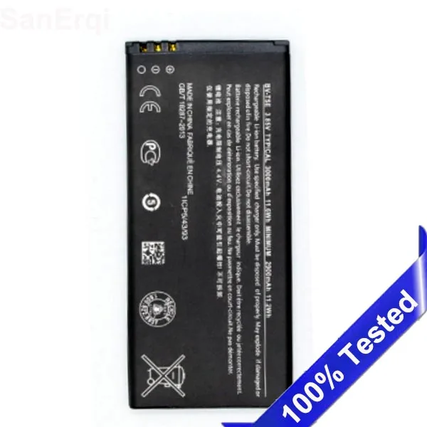 For Microsoft Lumia 950 BV T5E Battery BV-T5E BVT5E RM-1106 RM-1104 RM-110 3000mAh Full Capacity Batteries SanErqi
For Microsoft Lumia 950 BV T5E Battery BV-T5E BVT5E RM-1106 RM-1104 RM-110 3000mAh Full Capacity Batteries SanErqi