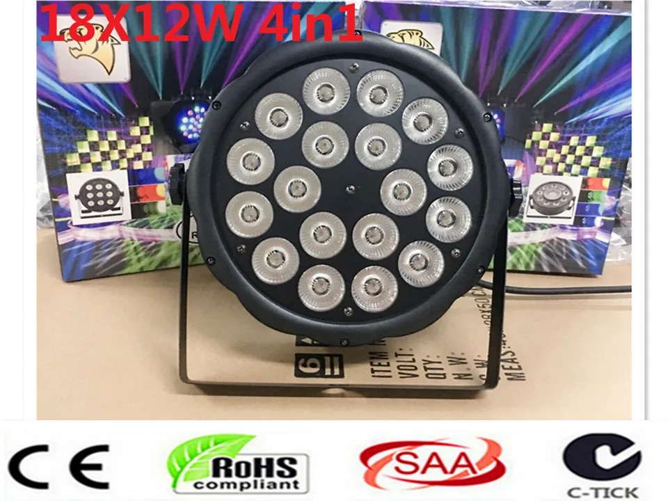 LED Par 18x12 W luz de la colada RGBW 4IN1 LED de Lujo Luces de dj Controlador DMX Led Par Plana
LED Par 18x12 W luz de la colada RGBW 4IN1 LED de Lujo Luces de dj Controlador DMX Led Par Plana