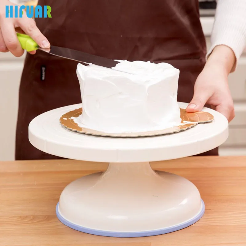 Hifuar 28cm Plastic Cake Turntable Rotating Cake Decorating Turntable Anti-skid Round Cake Stand Cake Rotary Table 10 Inch
Hifuar 28cm Plastic Cake Turntable Rotating Cake Decorating Turntable Anti-skid Round Cake Stand Cake Rotary Table 10 Inch