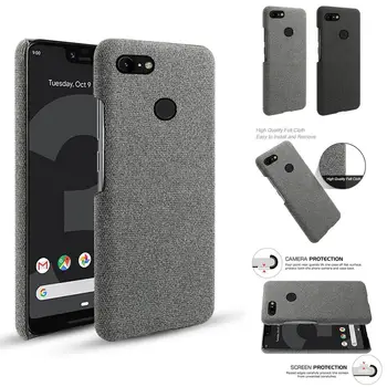 For Google Pixel 3 3 XL 2 2 XL Case Retro Woven Fabric Cloth Anti-scratch Slim PC Hard Cover For Google Pixel 3A 3A XL 4 XL Case
For Google Pixel 3 3 XL 2 2 XL Case Retro Woven Fabric Cloth Anti-scratch Slim PC Hard Cover For Google Pixel 3A 3A XL 4 XL Case