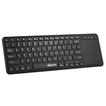 KKmoon 2.4GHz Wireless Touch Keyboard with Multi-touch Touchpad for Android TV BOX Notebook Laptop Smart TV
KKmoon 2.4GHz Wireless Touch Keyboard with Multi-touch Touchpad for Android TV BOX Notebook Laptop Smart TV
