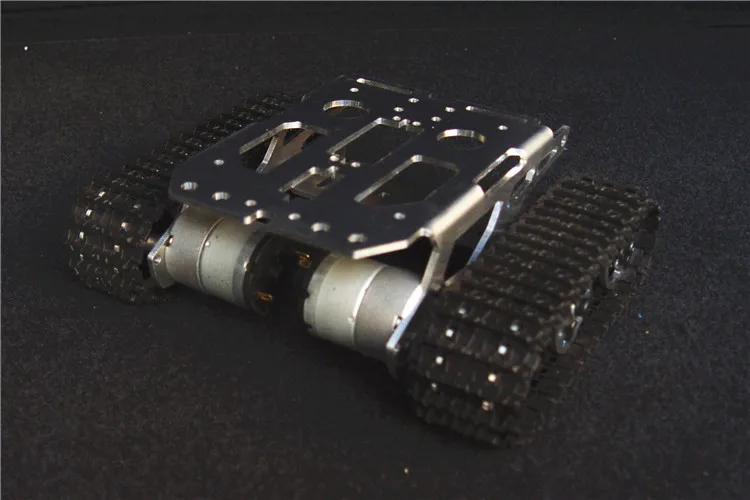 SN2400 aluminium alloy metal Smart ROBOT chassis tank crawler track robot chassis BIG platform
SN2400 aluminium alloy metal Smart ROBOT chassis tank crawler track robot chassis BIG platform