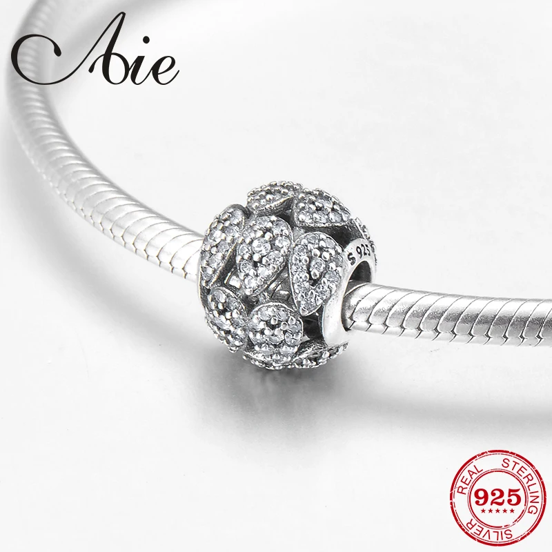 Hollow out Leaf shape 925 Sterling Silver clear CZ fine Beads Fit Original Pandora Charm Bracelet Jewelry making
Hollow out Leaf shape 925 Sterling Silver clear CZ fine Beads Fit Original Pandora Charm Bracelet Jewelry making