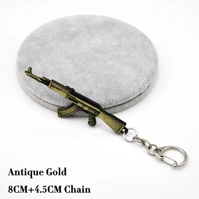 Novelty AK47 Counter Strike Gun Keychain For Men Trinket Awp Rifle Sniper CS GO Saber Men's Jewelry Key Chain Souvenirs Gift
Novelty AK47 Counter Strike Gun Keychain For Men Trinket Awp Rifle Sniper CS GO Saber Men's Jewelry Key Chain Souvenirs Gift