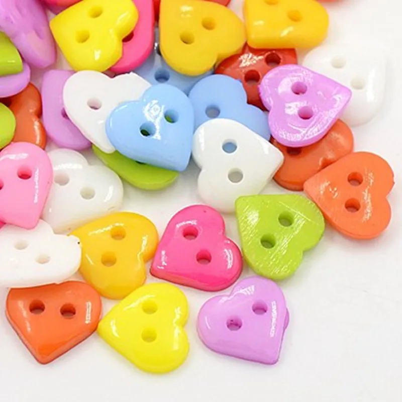 100pcs Random Mixed Colors 2-holes Acrylic Sewing Buttons for DIY Handmade Costume Design Craft
100pcs Random Mixed Colors 2-holes Acrylic Sewing Buttons for DIY Handmade Costume Design Craft
