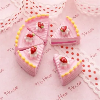 Wholesale 100pcs/Lot Kawaii Resin Cabochons 3D Pink Strawberry Cakes Cameo Craft Fit Girls Hair jewelry Ornament Beading
Wholesale 100pcs/Lot Kawaii Resin Cabochons 3D Pink Strawberry Cakes Cameo Craft Fit Girls Hair jewelry Ornament Beading