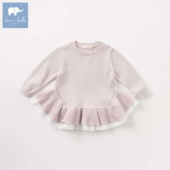 DB8640 dave bella autumn with Ruffle sweater baby girls long sleeve pullover toddler Lolita tops children knitted sweater
DB8640 dave bella autumn with Ruffle sweater baby girls long sleeve pullover toddler Lolita tops children knitted sweater