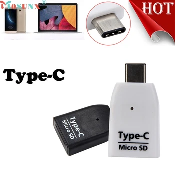 Mosunx Factory Price Connector USB 3.1 Type-C to Micro SD SDXC TF Card Reader For Macbook For SmartPhones Dec5 Drop Shipping
Mosunx Factory Price Connector USB 3.1 Type-C to Micro SD SDXC TF Card Reader For Macbook For SmartPhones Dec5 Drop Shipping