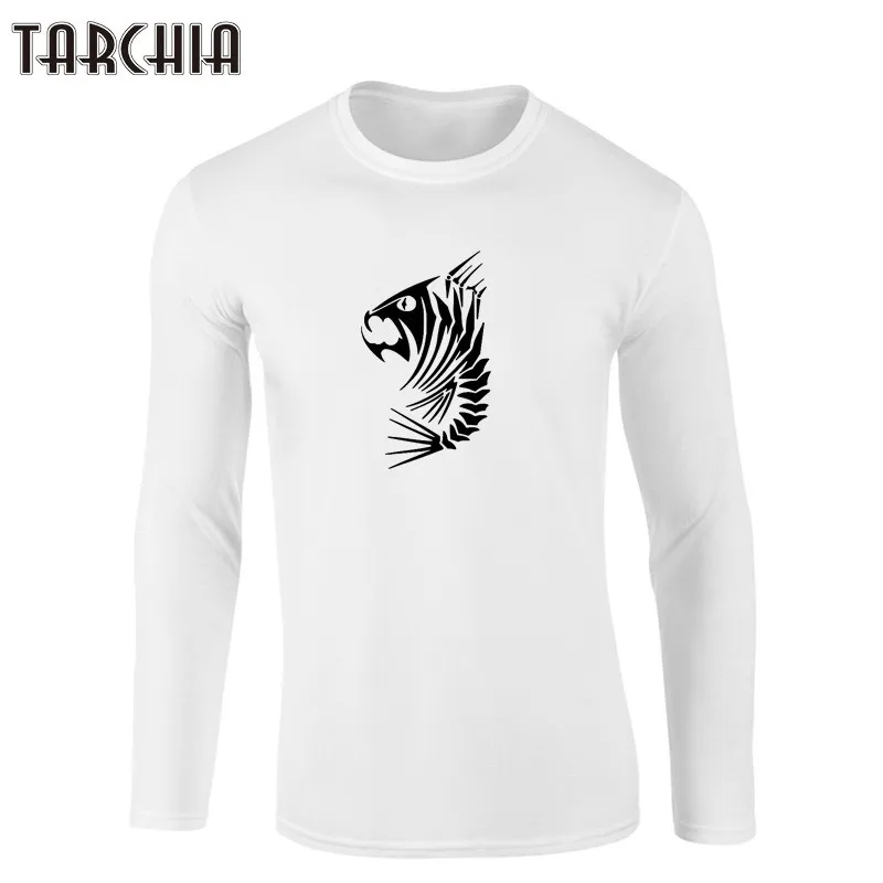 TARCHIA Summer Fashion Fish Letter Man T-shirt Cotton O Neck T Shirt Mens Long Sleeve Mens Tshirt Male Tops Tees Homme
TARCHIA Summer Fashion Fish Letter Man T-shirt Cotton O Neck T Shirt Mens Long Sleeve Mens Tshirt Male Tops Tees Homme