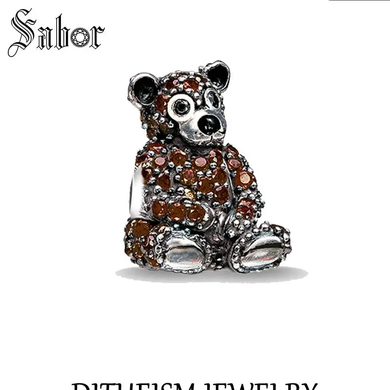 jewellery DIY Beads Bear Bead 2019 New Fashion Silver Jewelry Cute Gift Women Girl Fit Bracelets Necklace Choker thomas
jewellery DIY Beads Bear Bead 2019 New Fashion Silver Jewelry Cute Gift Women Girl Fit Bracelets Necklace Choker thomas