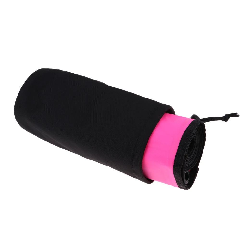 Adjustable Drawstring Gear Storage Carrier Bag for Scuba Diving SMB Safety Sausage Tube