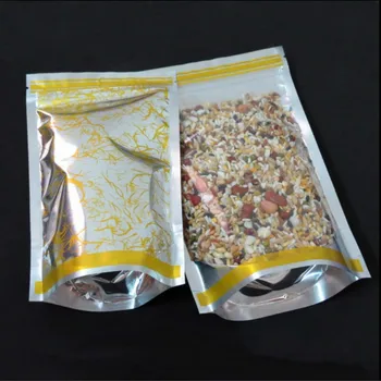 100pcs Silver zip lock bag food gift candy packaging storage bags seal sealing translucent stand up pouch small large package
100pcs Silver zip lock bag food gift candy packaging storage bags seal sealing translucent stand up pouch small large package