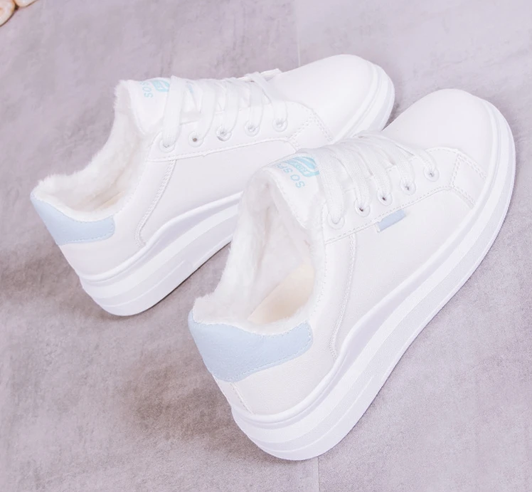 2018 New Designer Korean White Platform Sneakers Winter Warm Fur Sneakers Women Casual Shoes Korean Leather Winter Sneakers Pink
2018 New Designer Korean White Platform Sneakers Winter Warm Fur Sneakers Women Casual Shoes Korean Leather Winter Sneakers Pink