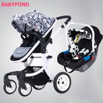 Aimile baby stroller 3 in 1 with teh car set suit for 0-3 years old baby
Aimile baby stroller 3 in 1 with teh car set suit for 0-3 years old baby