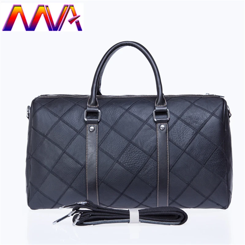 MVA Hot sale black travel bag with 100% genuine leather men travelling bag for fashion women luggage bag women shoulder bags
MVA Hot sale black travel bag with 100% genuine leather men travelling bag for fashion women luggage bag women shoulder bags