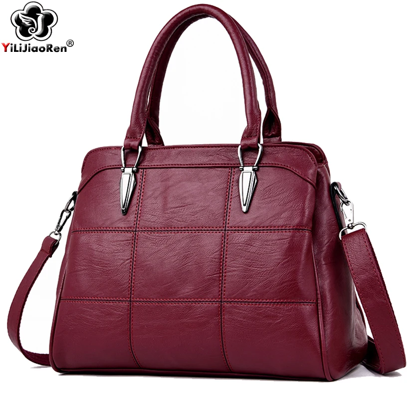 Fashion Patchwork Women Handbags Luxury Ladies Hand bag Large Capacity Tote Bag Brand Leather Crossbody Bags for Women 2019 Sac
Fashion Patchwork Women Handbags Luxury Ladies Hand bag Large Capacity Tote Bag Brand Leather Crossbody Bags for Women 2019 Sac