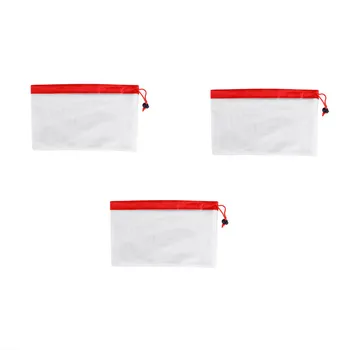 3pcs Polyester Reusable Mesh Produce Bags Washable Storage Bags for Storage Fruit Vegetable Toys Home Kitchen Food Bag 0517#
3pcs Polyester Reusable Mesh Produce Bags Washable Storage Bags for Storage Fruit Vegetable Toys Home Kitchen Food Bag 0517#