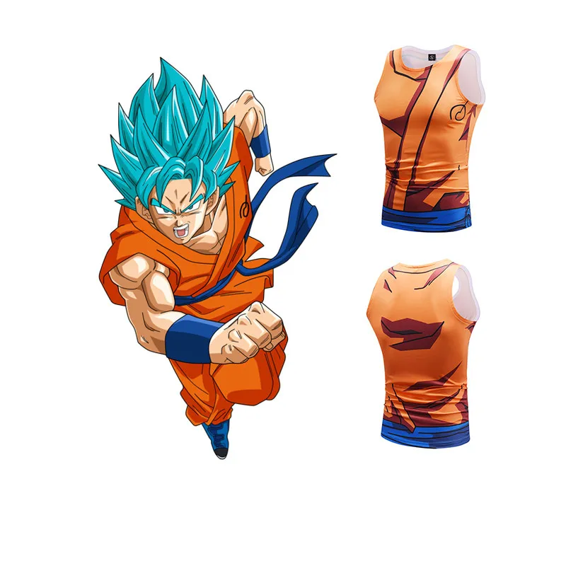 New Ball Z Men 3D Dragon Ball Z Vest Vegeta Goku Summer Style Jersey 3D Tops Fashion Men Clothing Tees Plus M-XXXL
New Ball Z Men 3D Dragon Ball Z Vest Vegeta Goku Summer Style Jersey 3D Tops Fashion Men Clothing Tees Plus M-XXXL